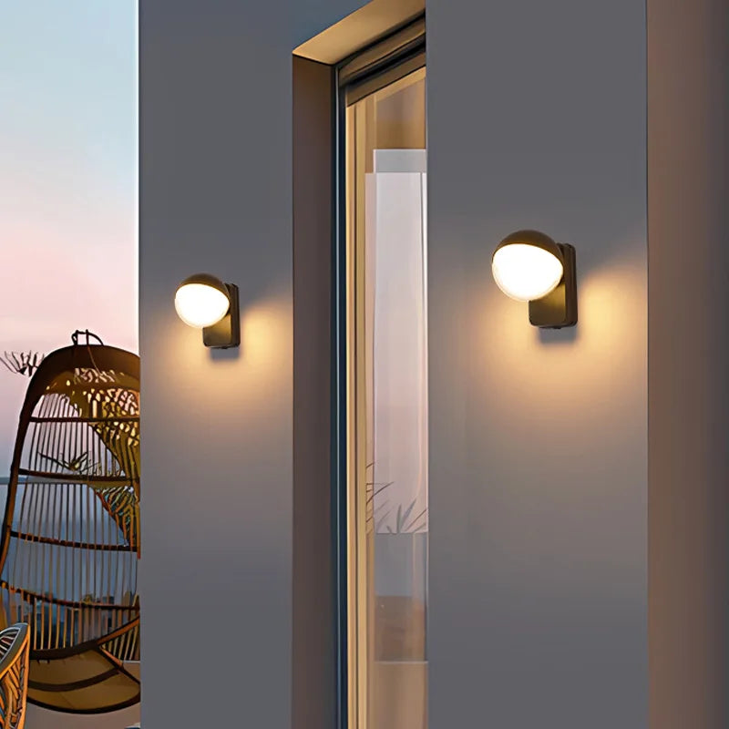 DecorBites™ 2024 Wall Lamps: Waterproof & Motion Sensor for Porch/Corridor