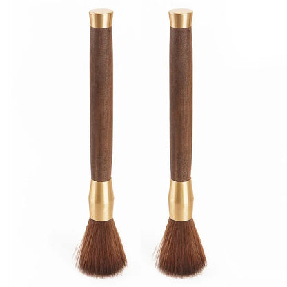 DecorBites™ Espresso Brush with Wooden Handle for Coffee Grinder Cleaning