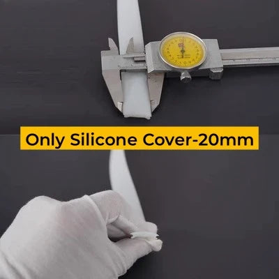 DecorBites™ LED Strip Channel Diffuser for Flexible Replaceable LED Aluminum Profile Light Cover