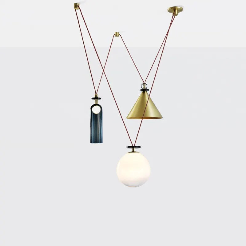 DecorBites™ Industrial Metal Pendant Light Kitchen Adjustable Designer LED Dinning Room Decor