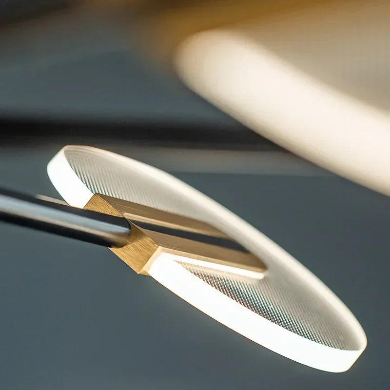 DecorBites™ Acrylic LED Ceiling Chandelier: Modern Nordic Design for Luxury Living Room and Bedroom Lighting