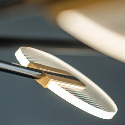 DecorBites™ Acrylic LED Ceiling Chandelier: Modern Nordic Design for Luxury Living Room and Bedroom Lighting