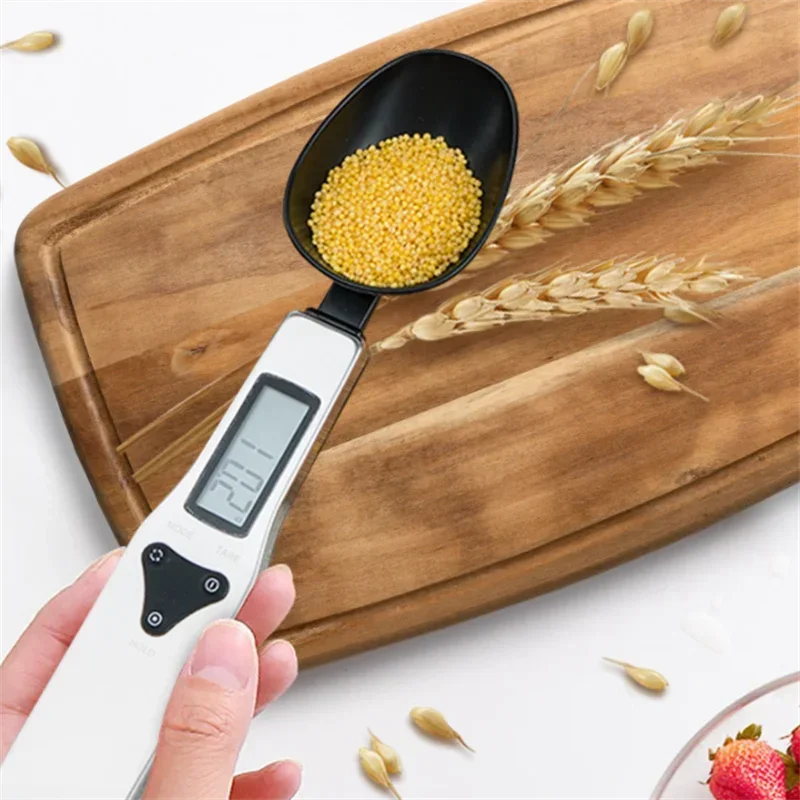DecorBites™ Digital Kitchen Spoon Scale | 500g Capacity | LCD Display
