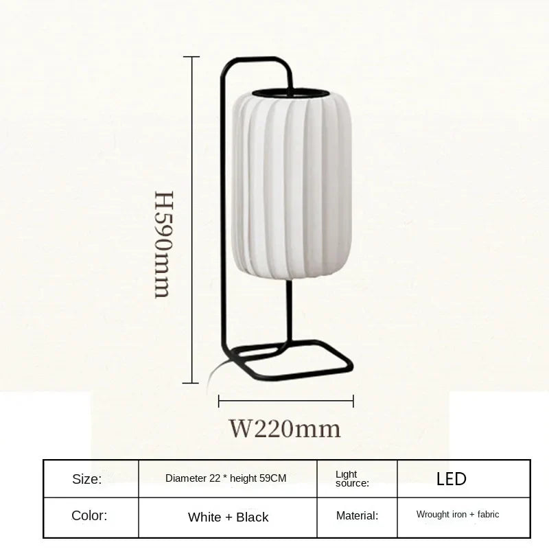 DecorBites™ Japanese Style LED Floor Lamp for Living Room Bedroom Tea House