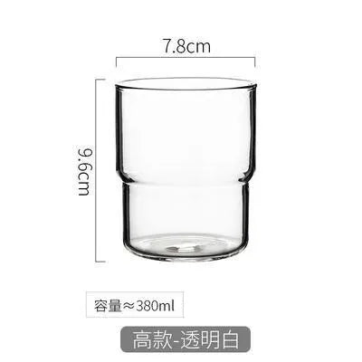 DecorBites™ Gourd Shape Glass Mug Cup for Coffee, Whiskey, Wine, and More