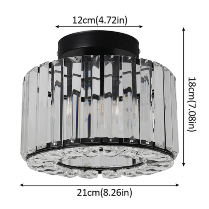 DecorBites™ Glass LED Chandelier Ceiling Light Modern Living Dining Room Fixture
