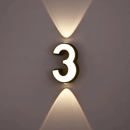 Luces LED con logotipo DecorBites™ | Proyección digital para terraza exterior