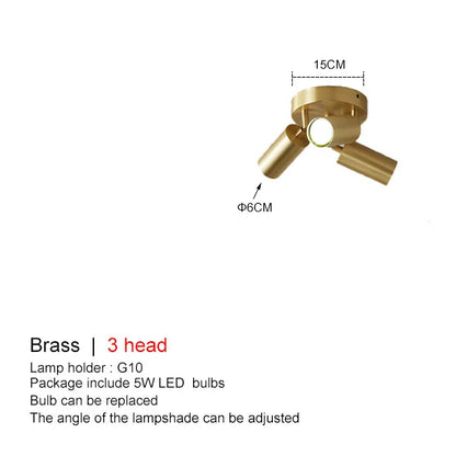 ديكوربايتس™ مصباح سقف LED قابل للتعديل للديكور المنزلي والإضاءة