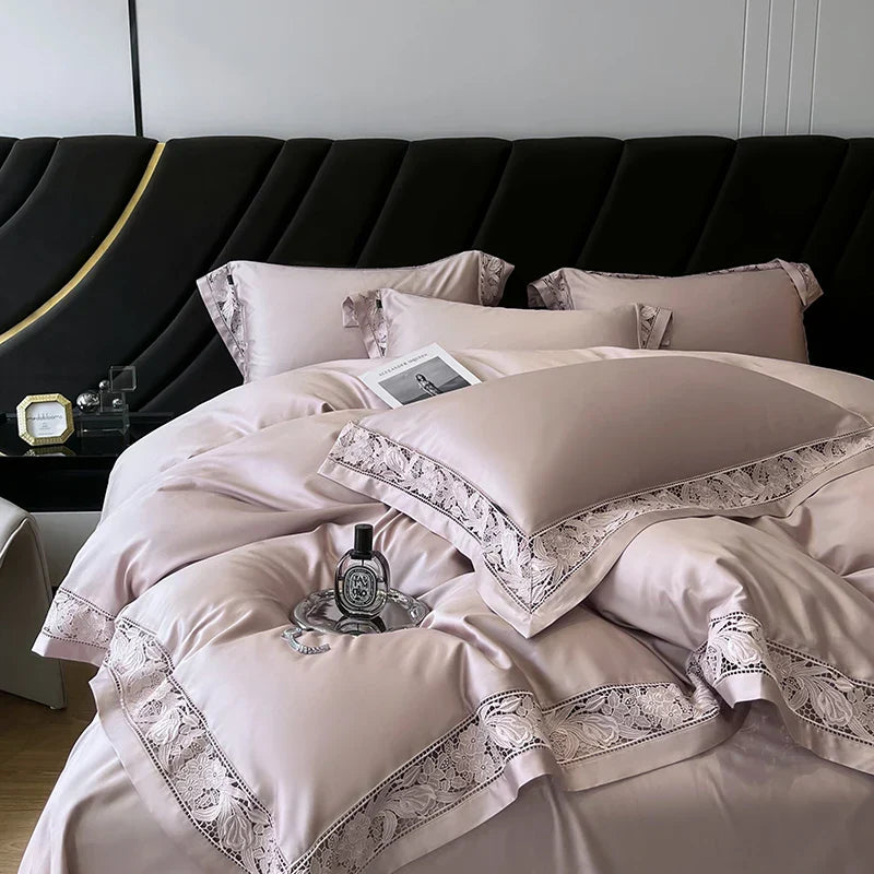 White Egyptian Cotton Bedding 1500TC Queen