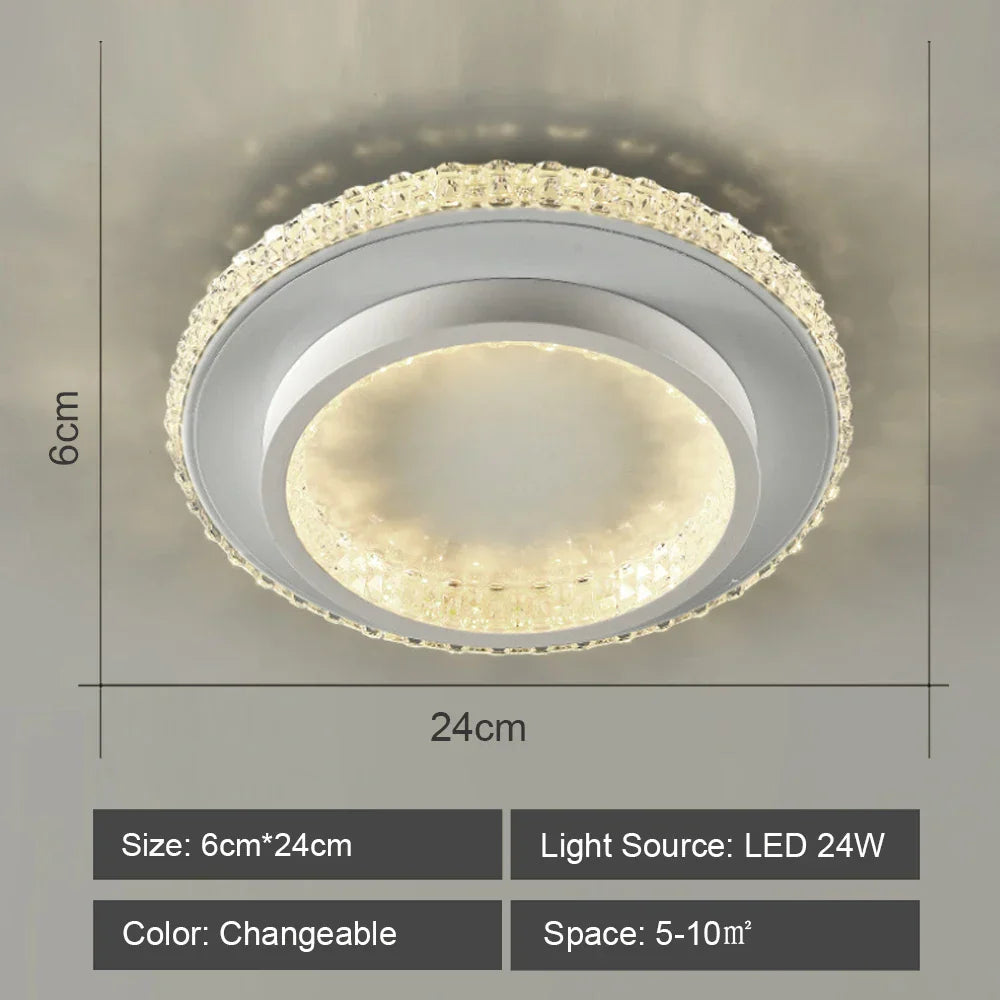 Lámpara de techo LED DecorBites™ para iluminación moderna de salas de estar y dormitorios