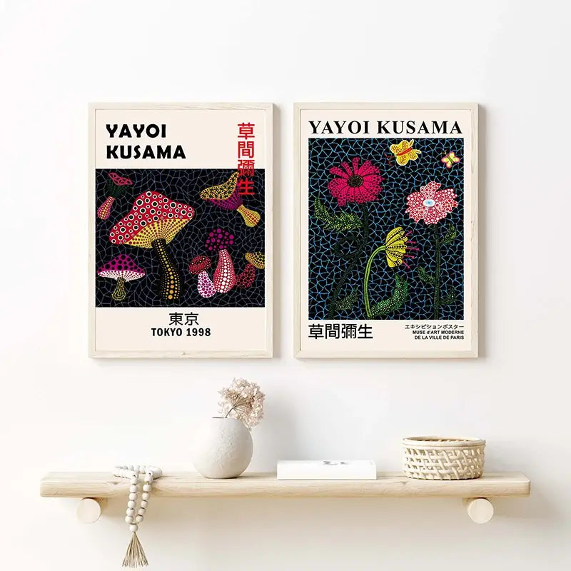 DecorBites™ Japanese Abstract Art Canvas Print for Home Décor