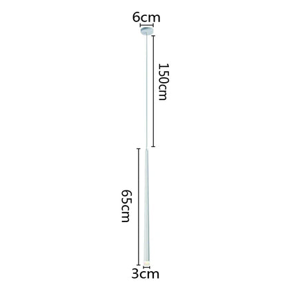 DecorBites™ LED Minimalist Pendant Lamp - Black/White for Bedroom, Dining, Coffee Shop Lighting