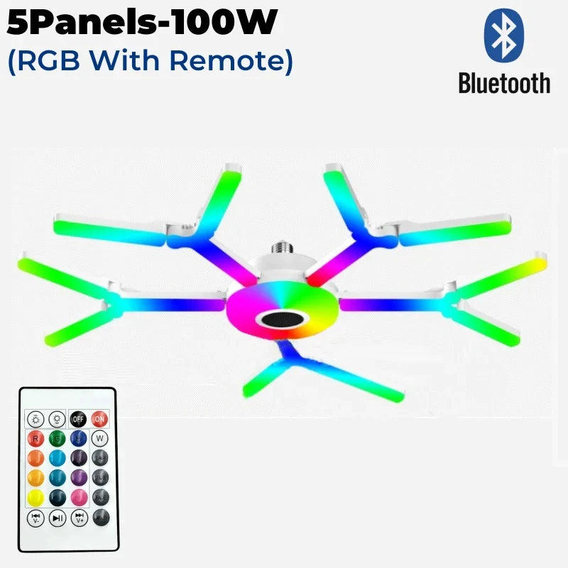 DecorBites™ Deformable LED Garage Lights 80W/100W/120W Ceiling Industrial E27 Bulb