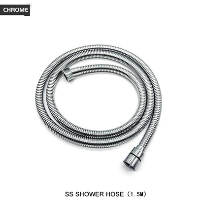 DecorBites™ Brass Handheld Shower Head in Brushed Golden Finish