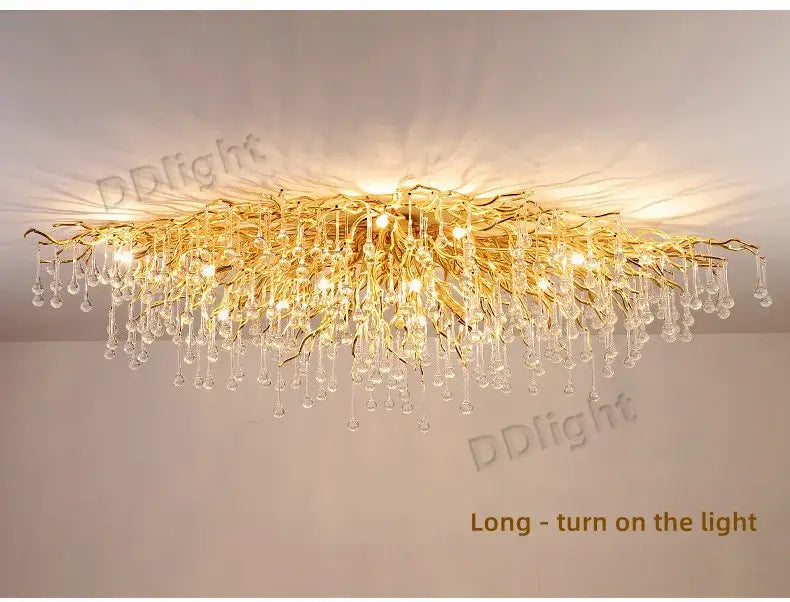DecorBites™ Luxury Crystal Chandelier for Home Decor