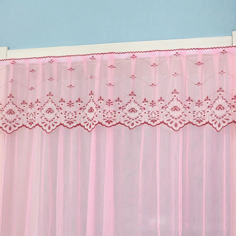 Cortina de puerta de red antiinsectos de encaje Decorbites™ para el verano, para sala de estar y dormitorio