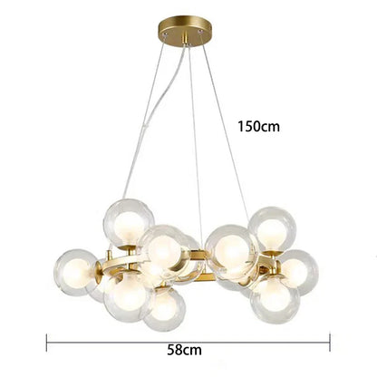 DecorBites™ LED Pendant Light Chandeliers for Modern Home Decor Living Room Dining Room Lighting