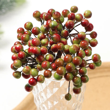 Vibrant Foam Berry Decorations - 50 Heads