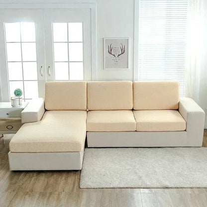 Decobites Waterproof L-shape Loveseat Slipcovers: Polar Fleece Sofa Covers