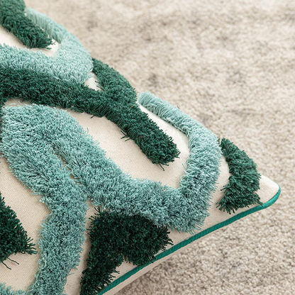 Fundas de almohada DecorBites™ Boho con diseño geométrico acolchado en lona de algodón