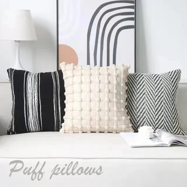 DecorBites™ Chic Pillow Cover Set for Modern Minimalist Home Decor