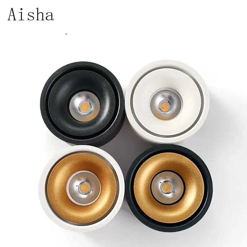 Lámpara de techo de foco de aluminio LED Decorbites™ para iluminación de sala de estar y comedor