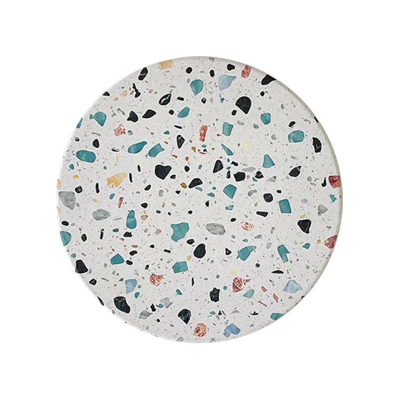 DecorBites™ Diatomite Coaster: Quick-drying & Non-slip Mug Mat for Table Decoration & Insulation