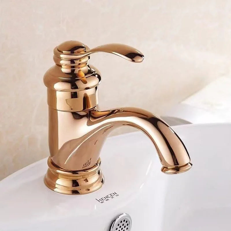 Antique Brass Basin Faucet