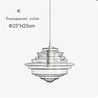 DecorBites™ Glass Chandelier: Modern Art Dining Room & Living Room Decor Lighting