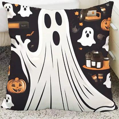 DecorBites™ Halloween Plush Cartoon Pillow for Living Room and Bedroom, Festive Decoration