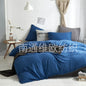 Decobites Pom-Pom Duvet Cover Set with Solid Color Design, Available in Various Sizes.