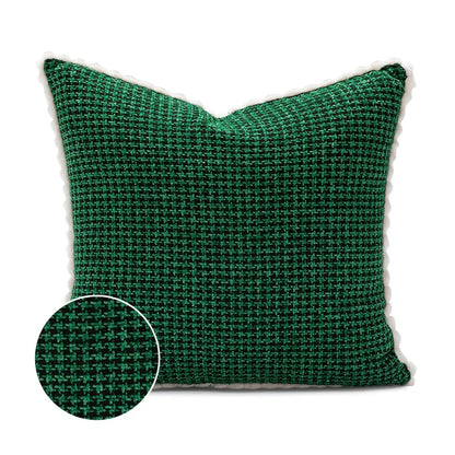DecorBites™ Cartoon Christmas Pillow Covers: Festive Decor for Sofa - Embroidered Design