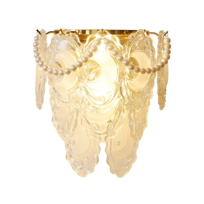 Lámpara de pared DecorBites™ Luxe de cristal para iluminación de pasillos, salas de estar, dormitorios y corredores.