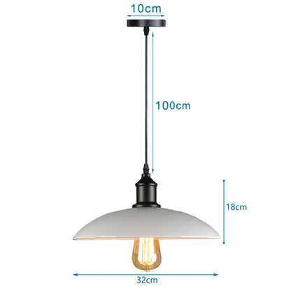 DecorBites™ Iron Pendant Light for Dining Room, Kitchen, and Bedroom