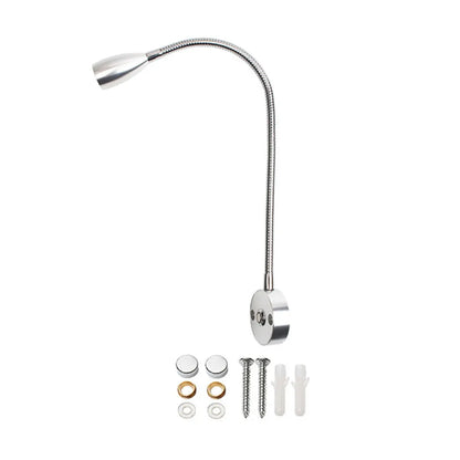 DecorBites™ LED Reading Light with USB Port, Touch Dimmable Gooseneck Lamp