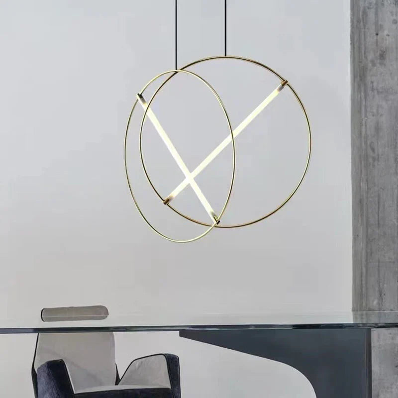 DecorBites™ LED Metal Pendant Light for Dining Room & Bedroom