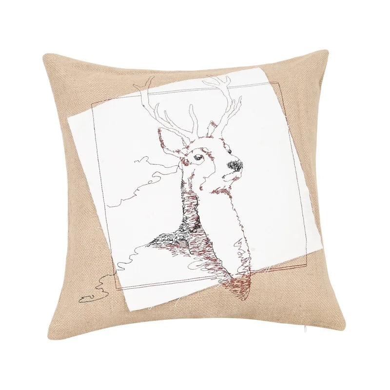 DecorBites™ Embroidered Fashion Pillow Cover