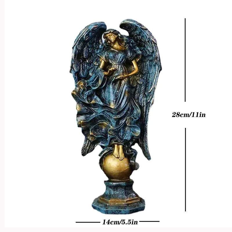 DecorBites™ Greek Mythology Prayer Angel Goddess Statue for Home Study Decor