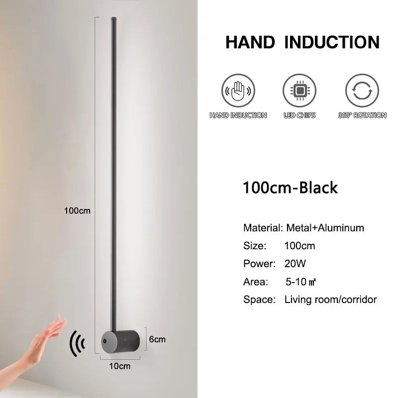 DecorBites™ LED Hand Induction Wall Lights for Corridor and Bedroom