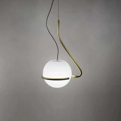 Lámpara colgante DecorBites™ con globo de cristal para dormitorio, sala de estar o isla de cocina