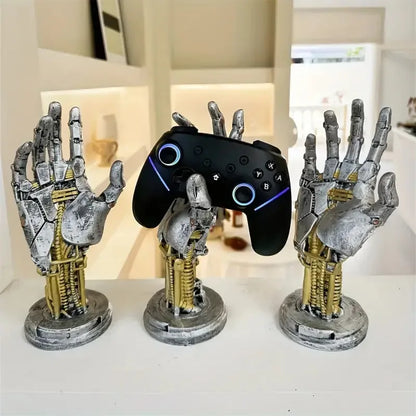 DecorBites™ Cyberpunk Mechanical Arm Desktop Stand - Simulated Robot Hand Sculpture