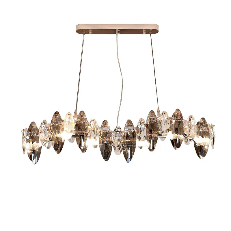 DecorBites™ Kristal 2024 Chandelier LED Light for Dining and Living Room Decor