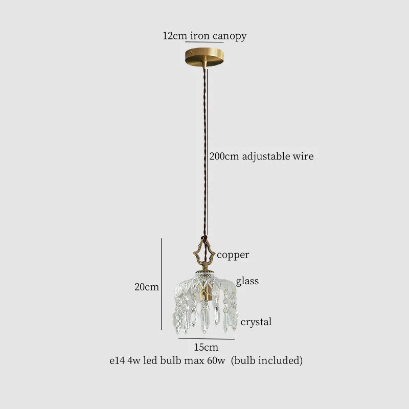 DecorBites™ Crystal LED Ceiling Light - Modern Style for Bedroom, Living, Dining Room