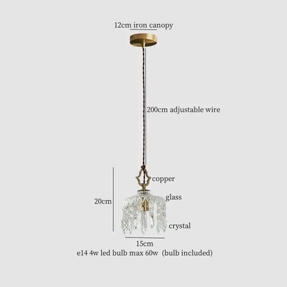 DecorBites™ Crystal LED Ceiling Light - Modern Style for Bedroom, Living, Dining Room