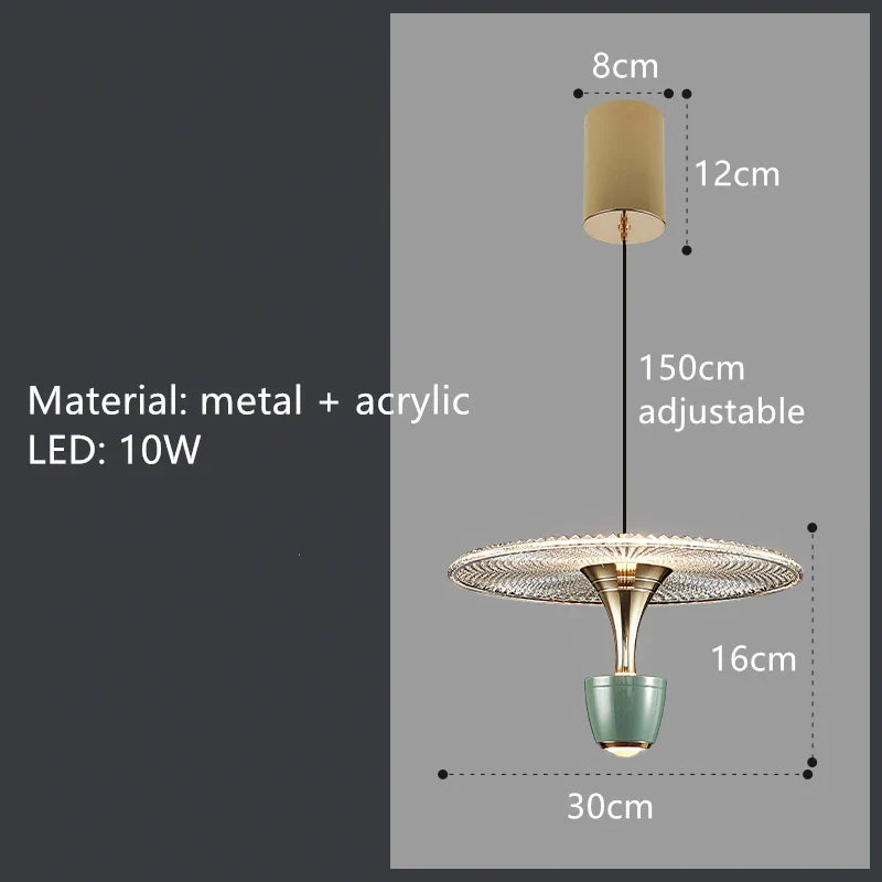 Acrylic Pendant Light Set