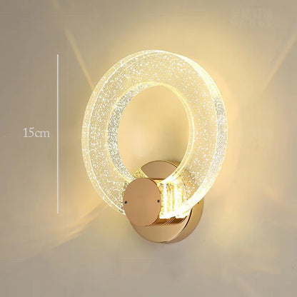 DecorBites™ Bubble Crystal Pendant Lights: Nordic LED Hanging Lamps for Living Room, Bedroom & Dining Area