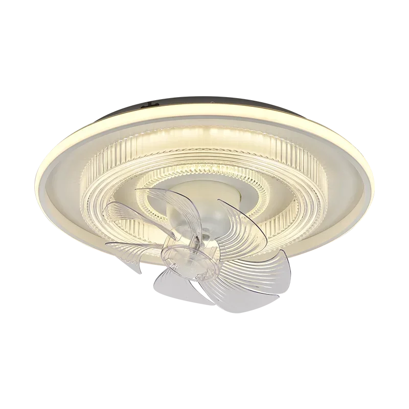 DecorBites™ Dimmable LED Fan Lights Ceiling Lamp with Remote Control for Bedroom Living Room