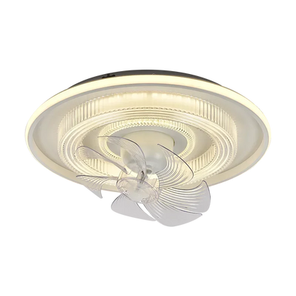 DecorBites™ Dimmable LED Fan Lights Ceiling Lamp with Remote Control for Bedroom Living Room