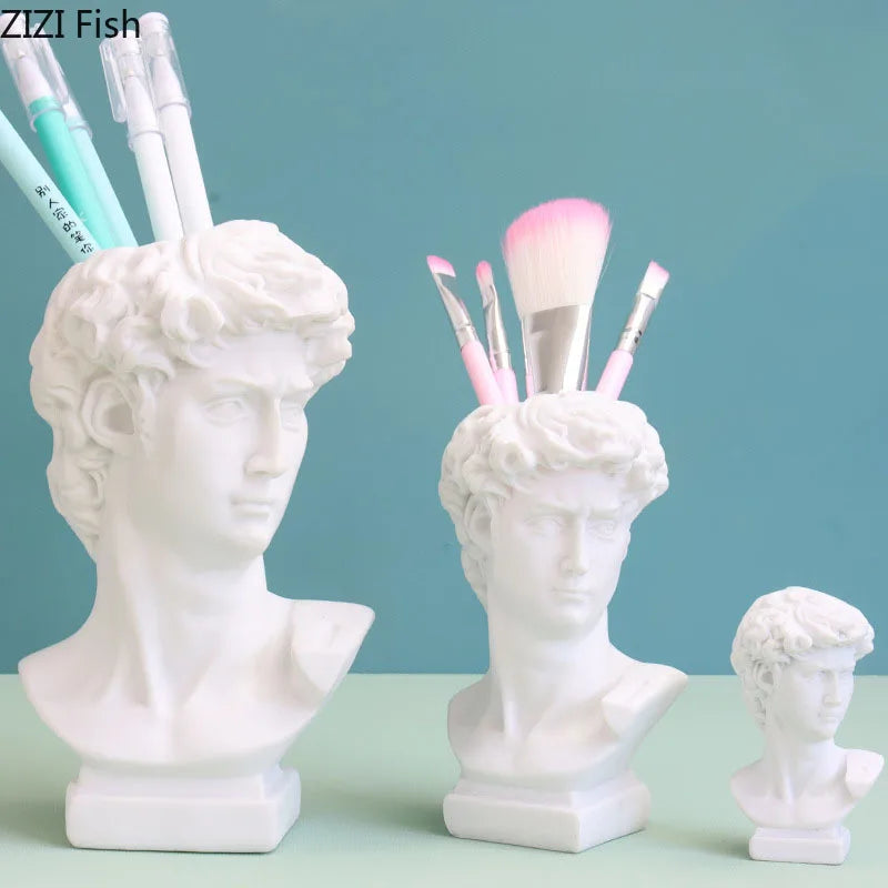 DecorBites™ David Portrait Resin Sculpture Modern Desk Ornaments and Home Decor