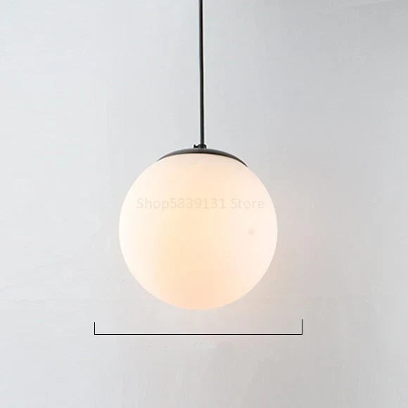 DecorBites™ Glass Ball Pendant Lights - Nordic Minimalist Chandelier for Living Room & Bedroom
